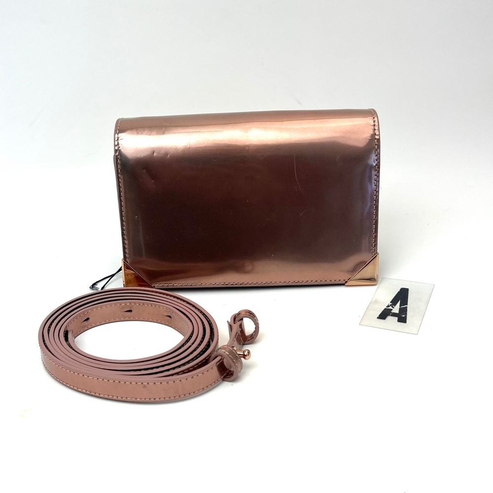 ALEXANDER WANG Prisma Biker Metallic wallet on a strap - Picture 2 of 15